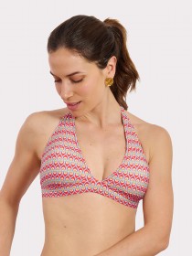 GOCCIA CELESTE FRESA Top halter