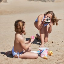 POIS CÉLESTE Maillot une-pièce dossier haut