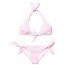 TOPOS ROSA Bikini top a cuello