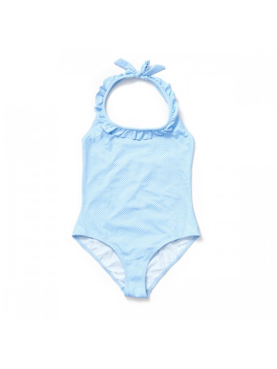 FLOR AZUL Maillot espalda alta