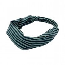 RAYURES BENGALE VERTE Bandana femme