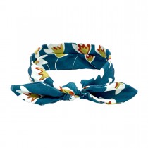 TULIPAN VERDE Girl bandana