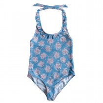 FLOR BLAU Maillot esquena alta