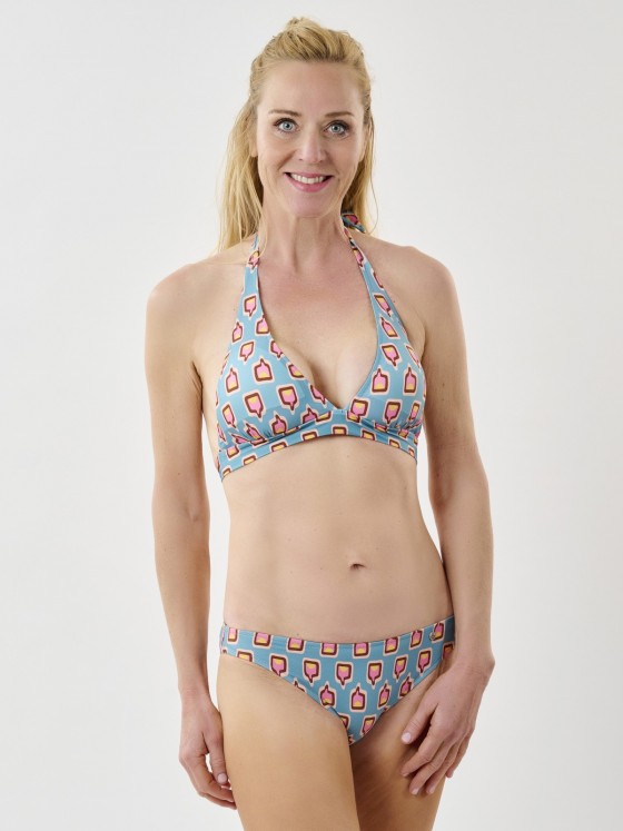 SUNSET CELESTE ROSA Top halter